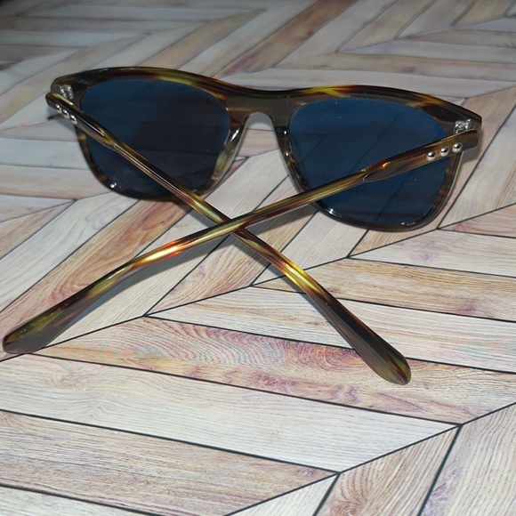 TAYLOR MORRIS Raleigh tortoise shell sunglasses NWOT - Picture 3 of 10